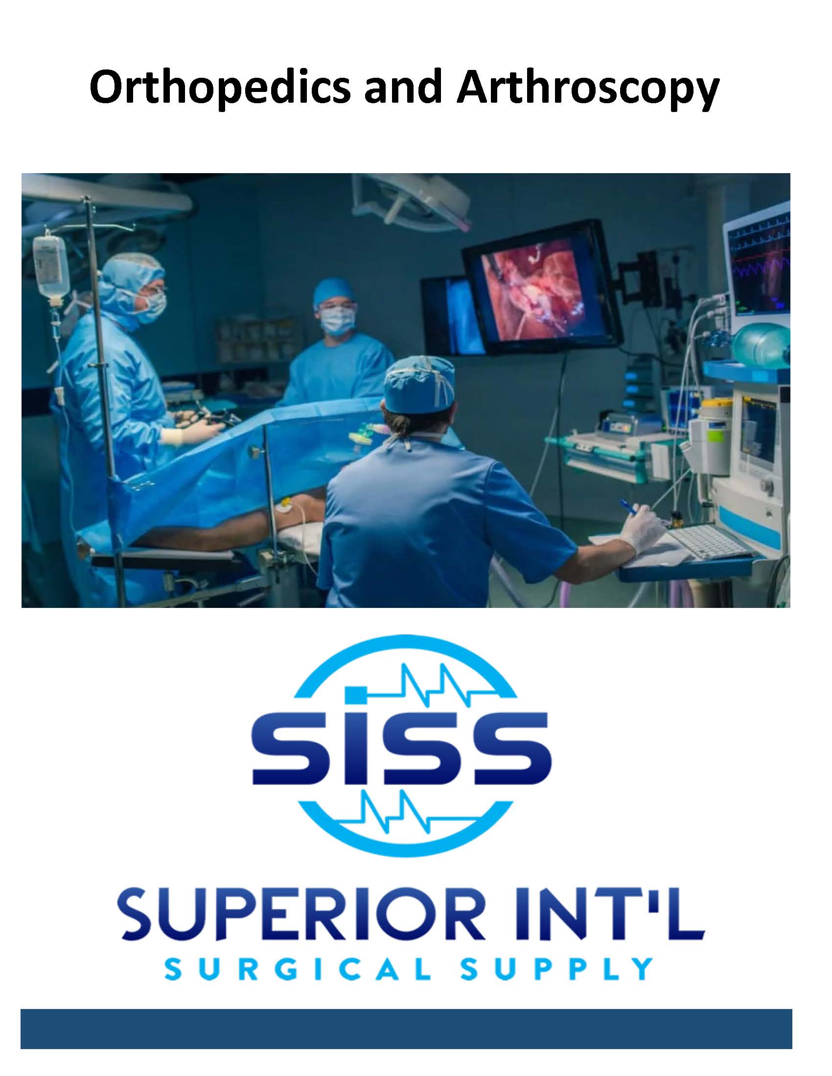 Orthopedics and Arthroscopy Page