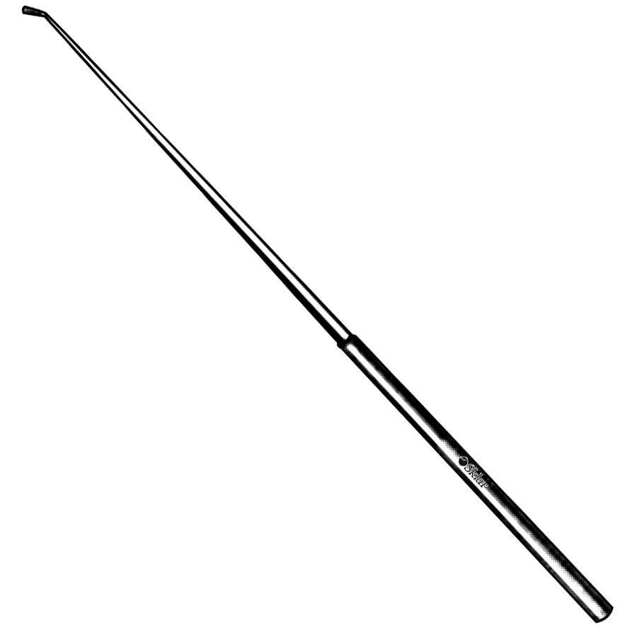Jako Laryngeal Probe, Length, Working: 8 5/8" (22.0 Cm), Overall: 11 5/8" (30.0 Cm), Angled