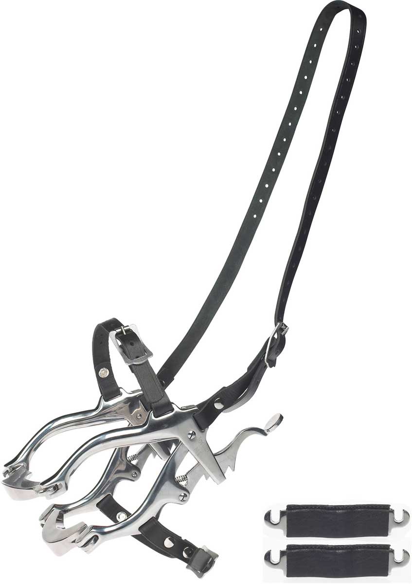 Mcpherson Speculum, Solid Blades 14.0 Mm Wide, Spread 30.0 Mm, 3 1/4" (8.0 Cm)