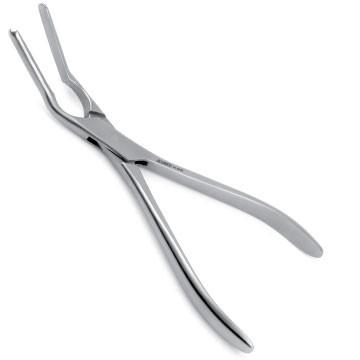 Asch Septum Straightening Forceps, Angled Blades, 44.0 Mm X 7.0 Mm Jaw, 9" (22.9 Cm)