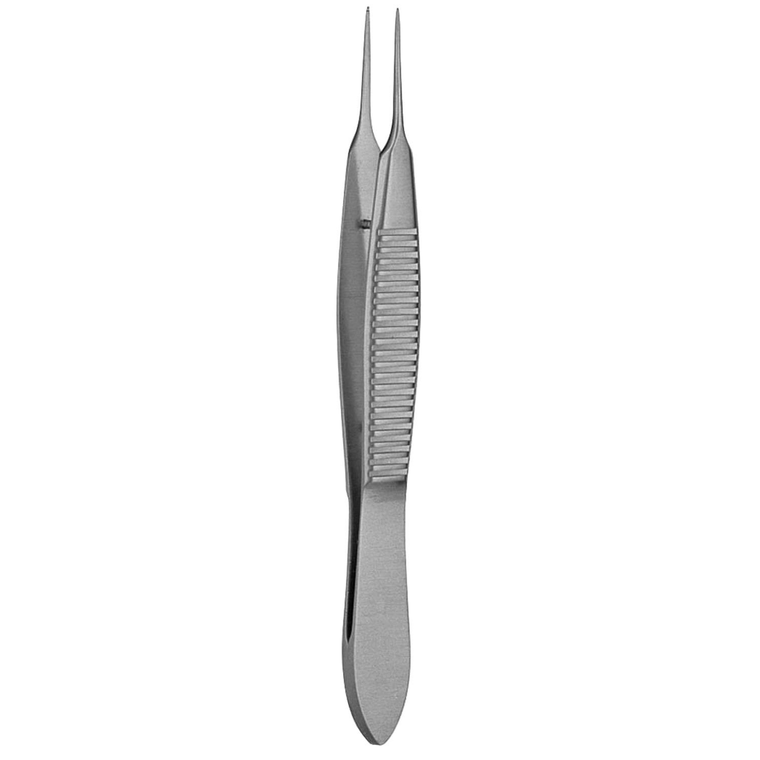 Mcpherson Suture Forceps, 1x2 Teeth, 3 1/2" (9.0 Cm), Angled Jaw