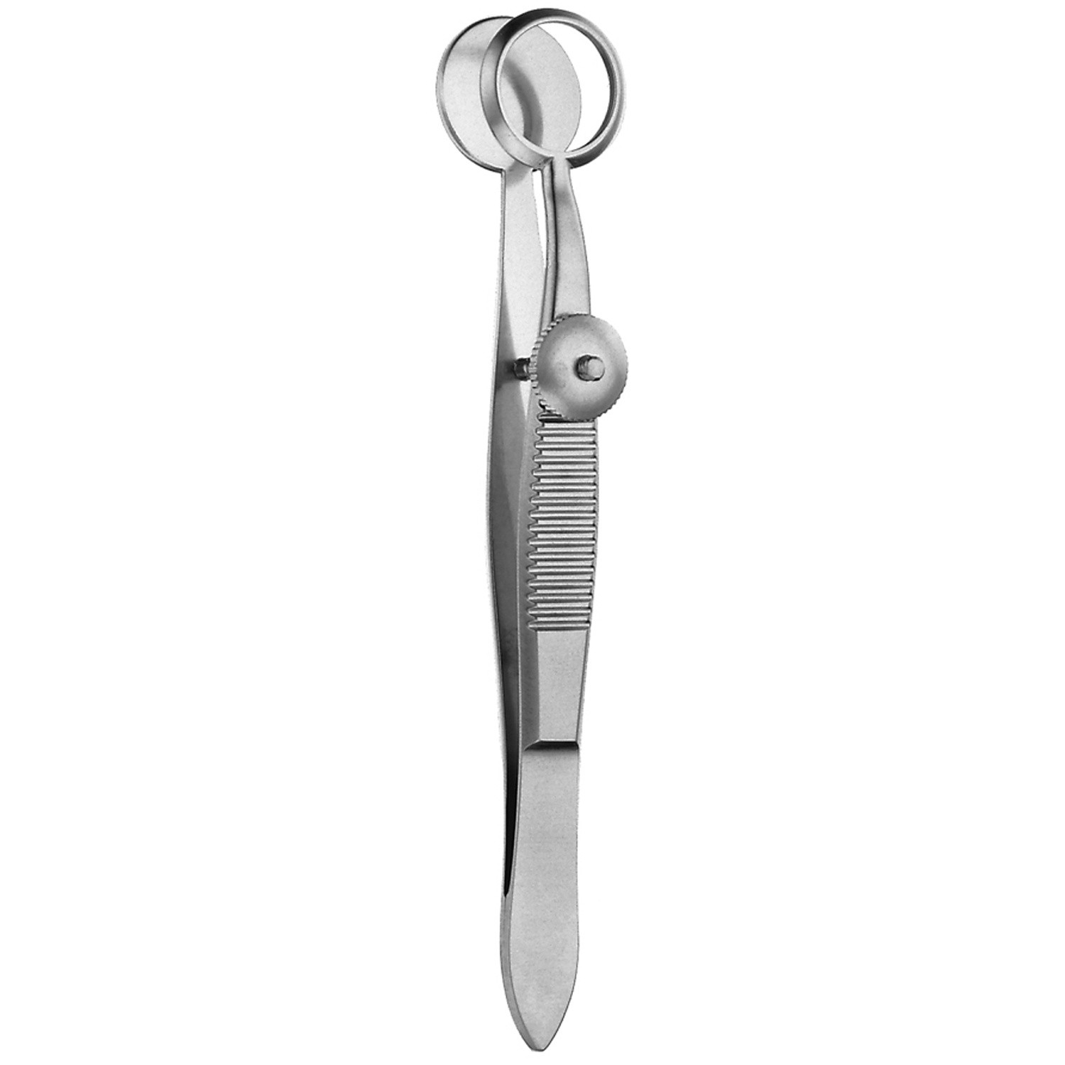 Heath Chalazion Forceps, 12.0 Mm X 14.0 Mm Inside Diameter Of Fenestrated Jaw, 3 3/4" (9.5 Cm)
