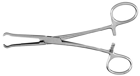 Locke Phalangeal Clamp, Serrated W/ 1x2 Teeth, 6" (15.2 Cm)