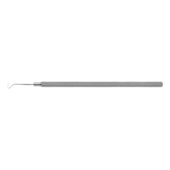 Leiske-Smith Lens Pusher, U-Shaped Tip, 4 1/2" (11.5 Cm)