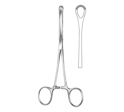 Williams Tissue Forceps, Straight, 6 1/4" (16.0 Cm)