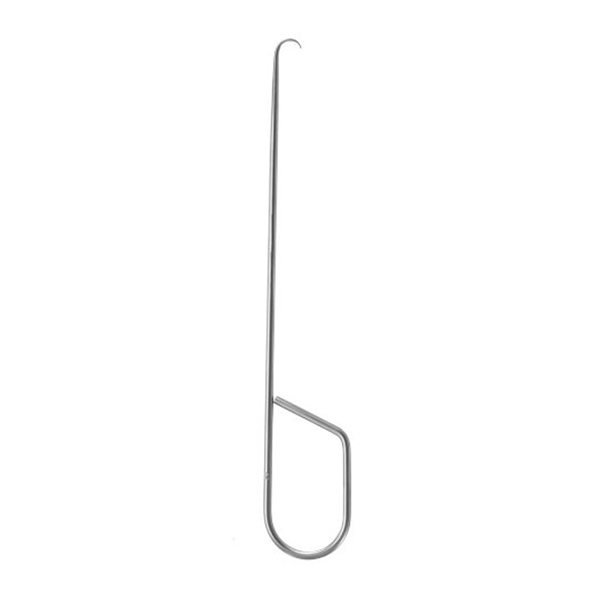 Mammaplasty/Mastectomy Hook, Sharp, 10.0 Mm Wide, 7 1/2" (19.1 Cm)