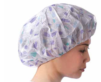 Pro Series Bouffant Caps-,Lightweight Multi-Ply- 21" Blue