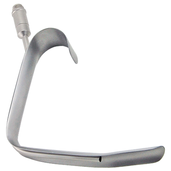 Ferreira Face Lift Retractor, W/ Fiber Optic Light, 22.0 Mm Wide Blade, 4 1/4" (10.8 Cm)