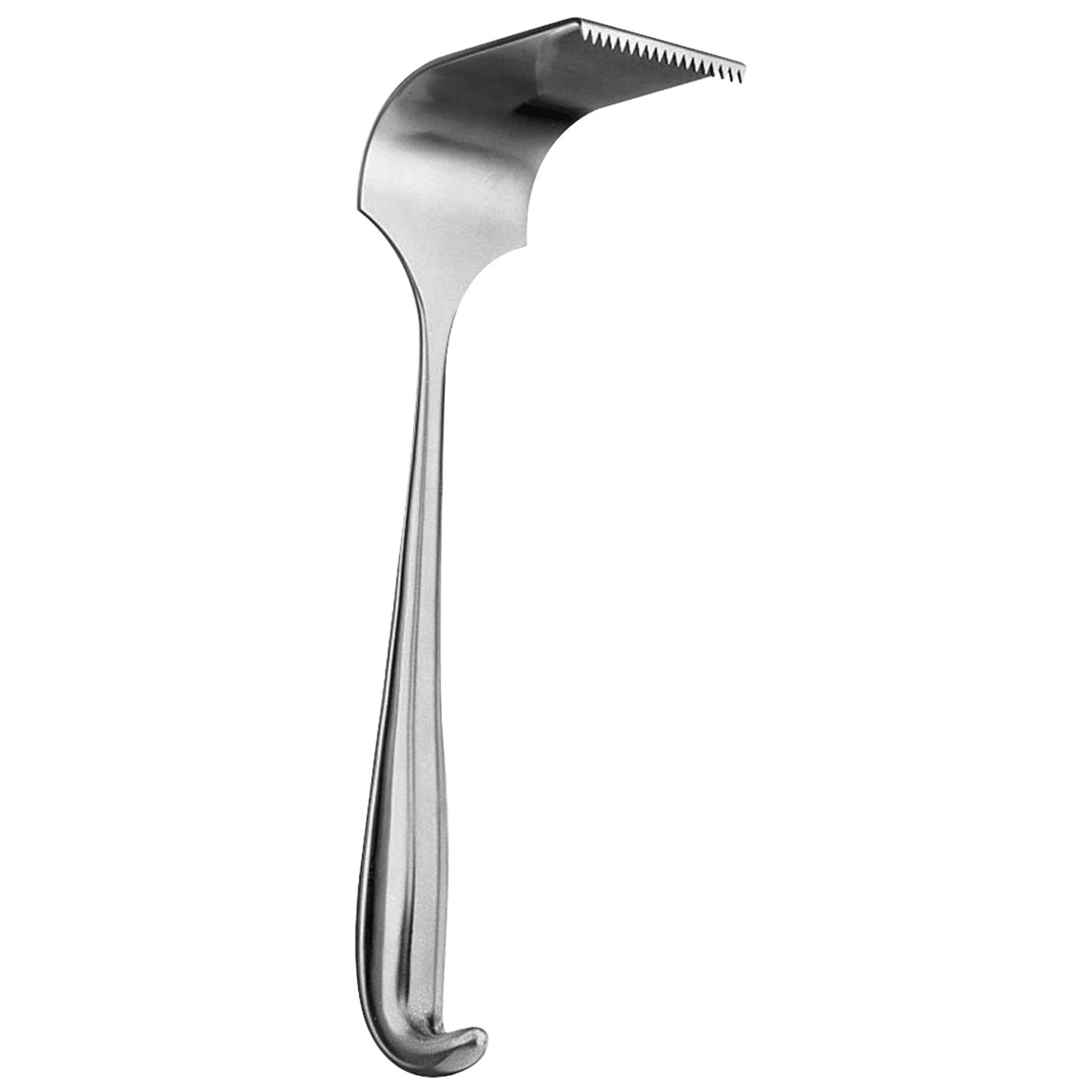 Meyerding Retractor, Toothed Edge, #1, 5/8" (1.6 Cm) X 2" (5.0 Cm) X 9" (23.0 Cm)