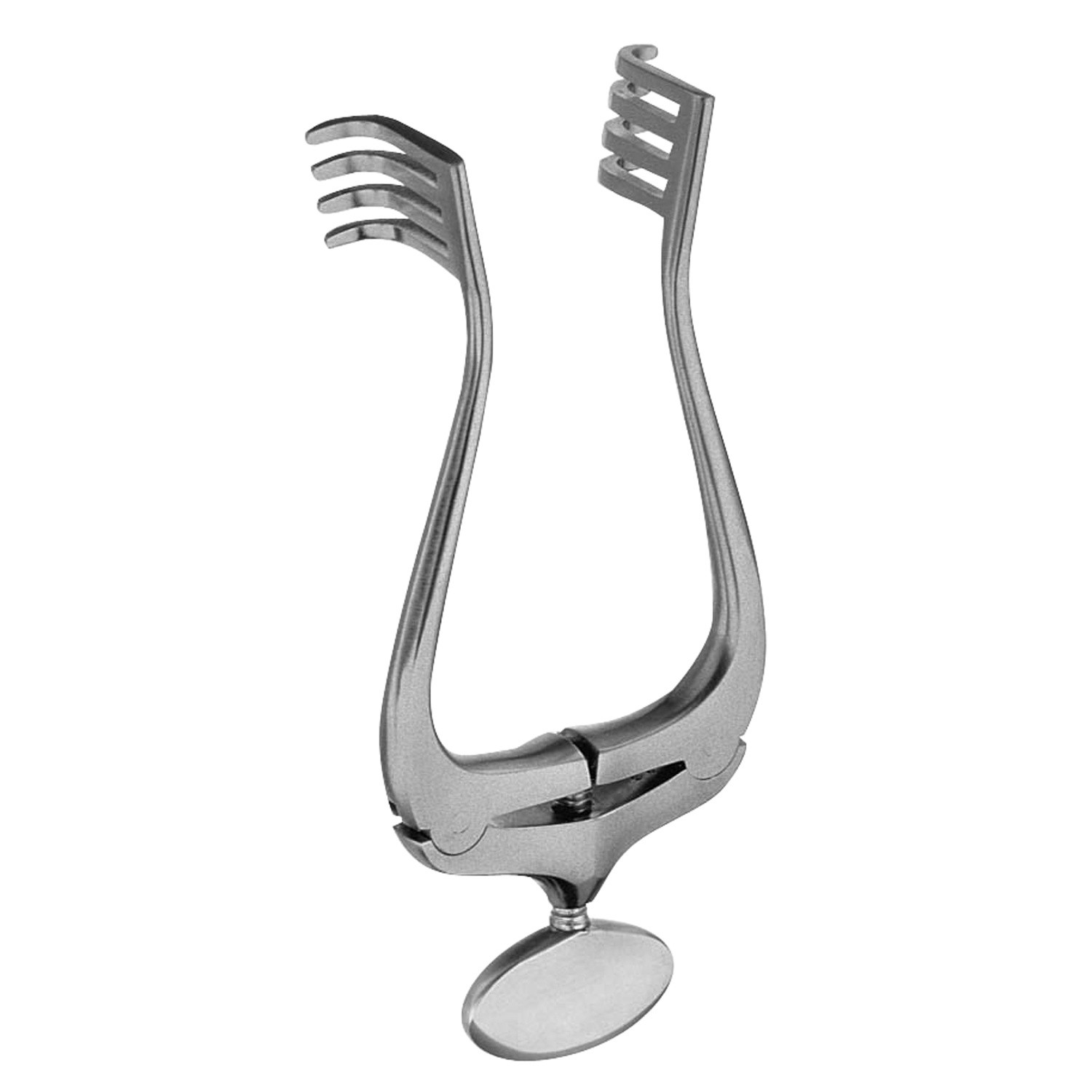 Jansen Scalp Retractor, 45.0 Mm Spread, 3x3 Blunt Prongs, 4" (10.0 Cm)