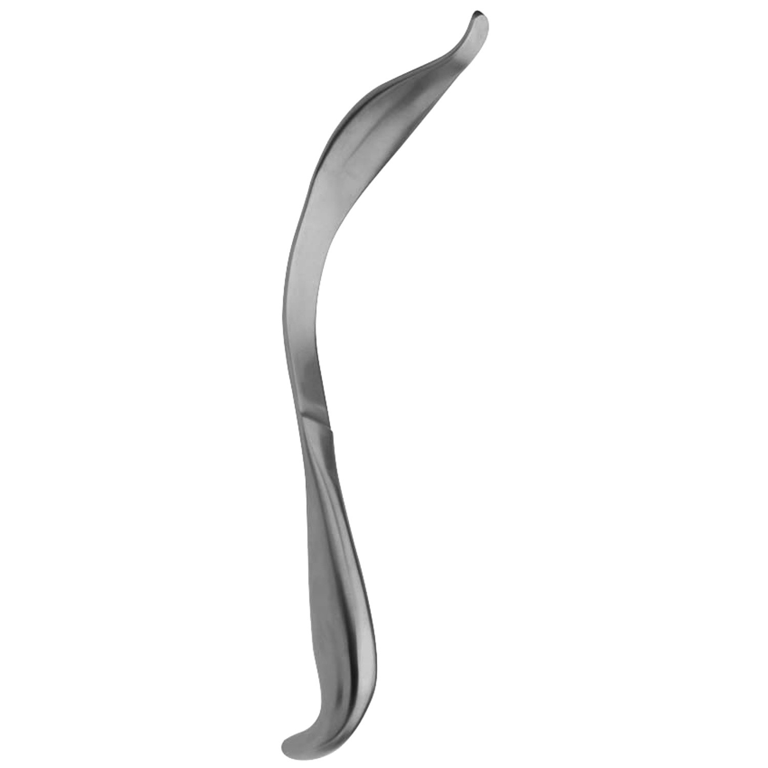 Aufranc Cobra Retractor, 10.0 Mm Tip, 10 1/2" (26.5 Cm), Serrated Blunt Tip