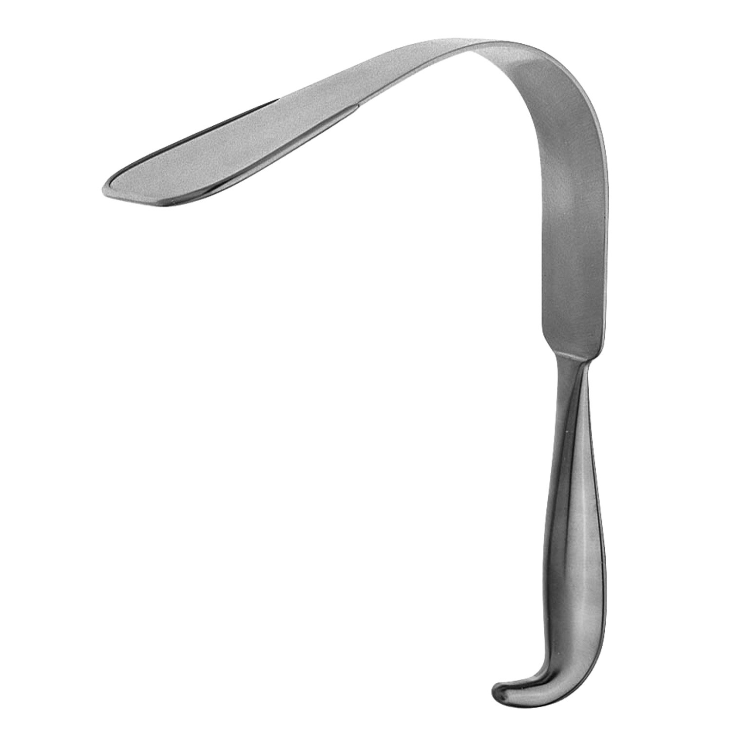 B.E. Glass Abdominal Retractor, 6" (15.0 Cm) X 3 1/4" (8.5 Cm), 9 3/4" (24.5 Cm)
