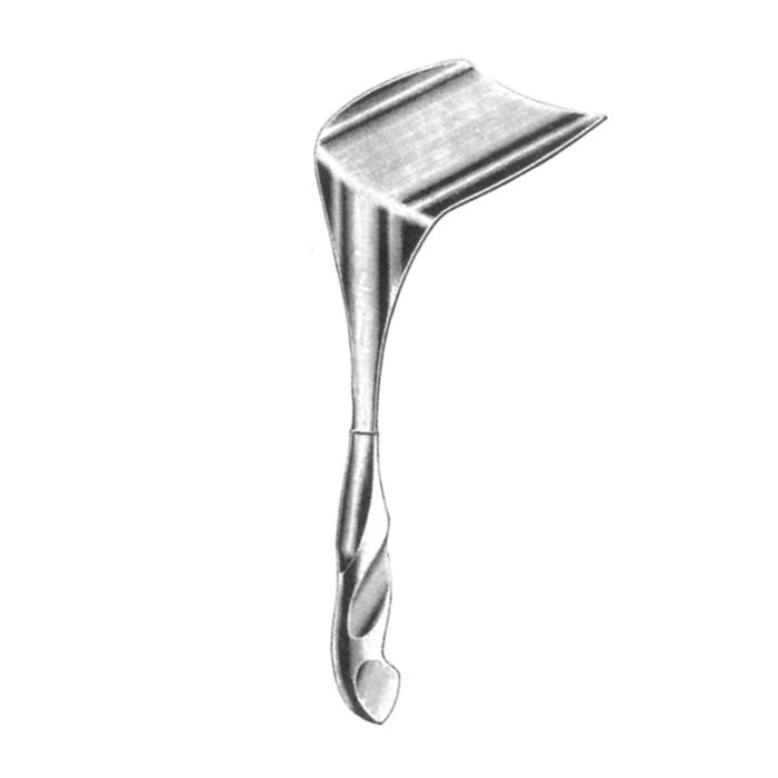 Kelly Retractor, Lamb Handle, 10 1/4" (26.0 Cm), 1 1/4" Wide X 2" Deep