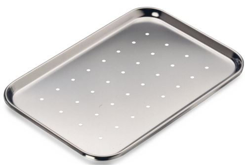 High-Sided Perforated Trays, High-Sided Perforated Tray, 10" X 6 1/2" X 2"